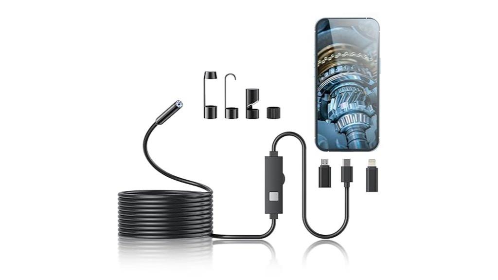 high resolution inspection camera