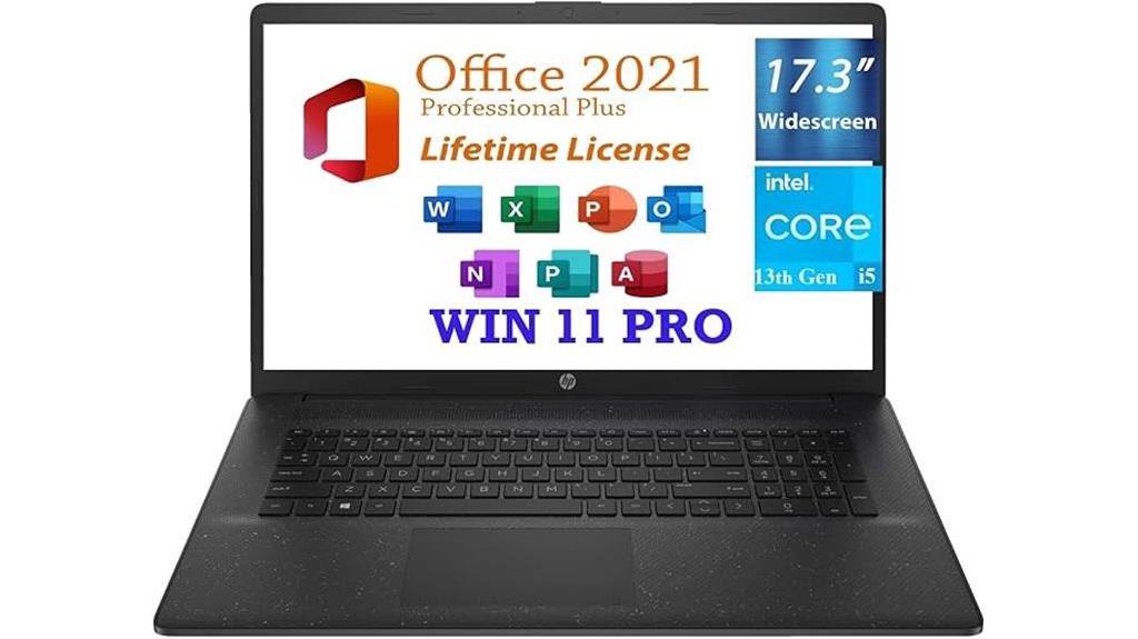hp 17 3 business laptop