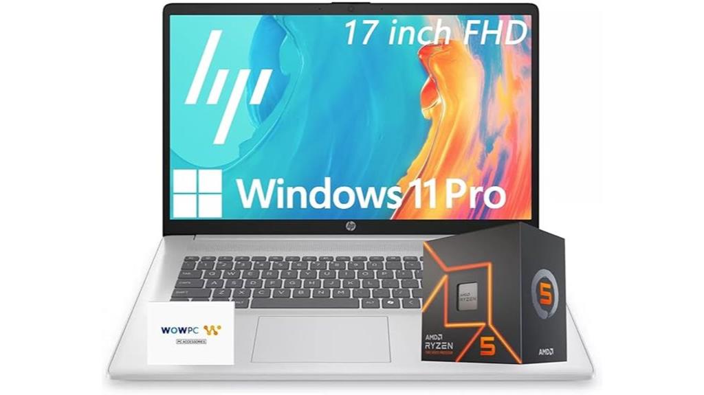 hp 17 ryzen laptop