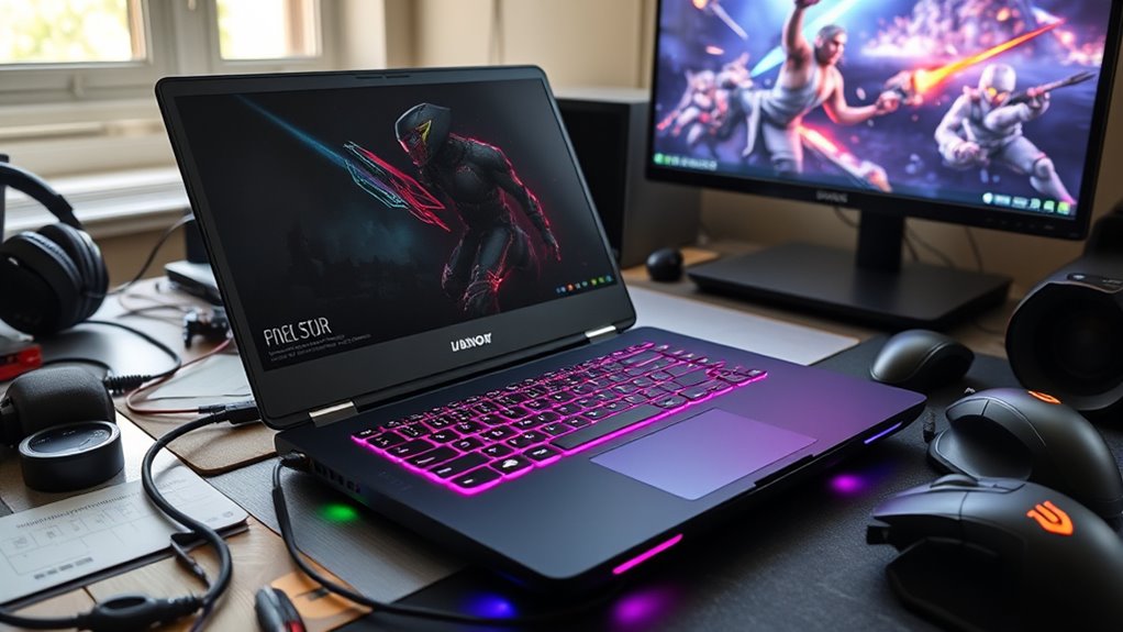 key gaming laptop features