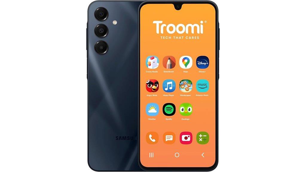 kids phone with controls