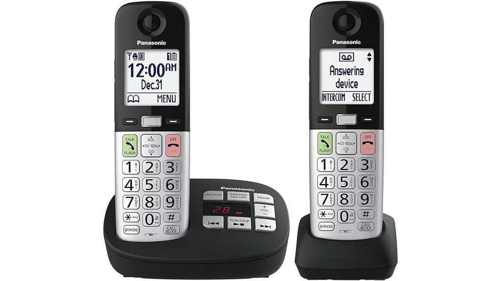 large display and buttons