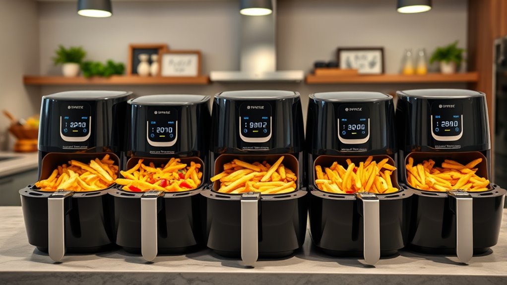 large family air fryers