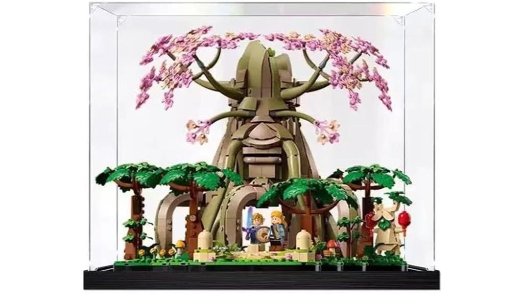 lego tree display case