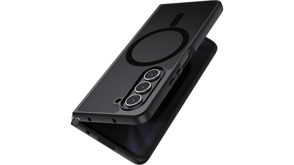 magnetic slim translucent bumper