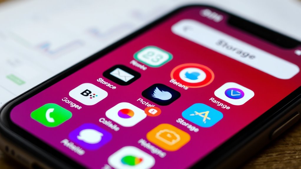 manage app storage and permissions