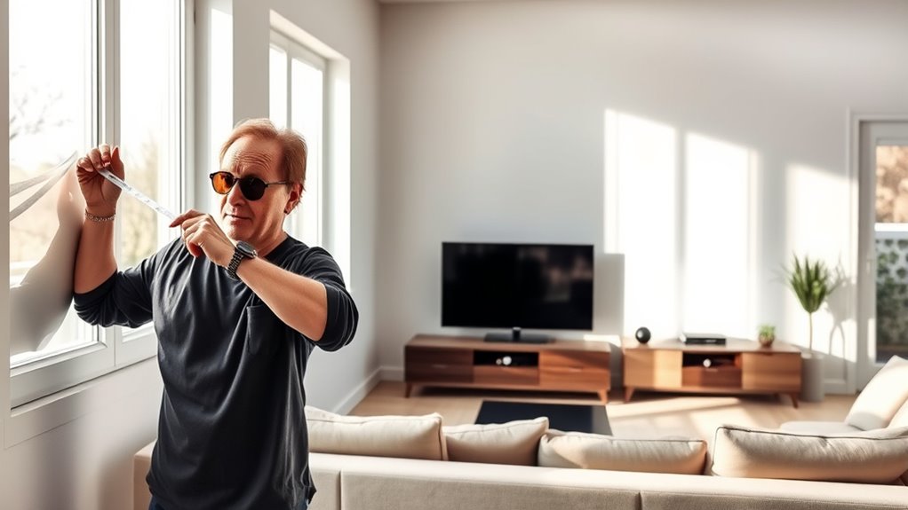 measure space seating clearance