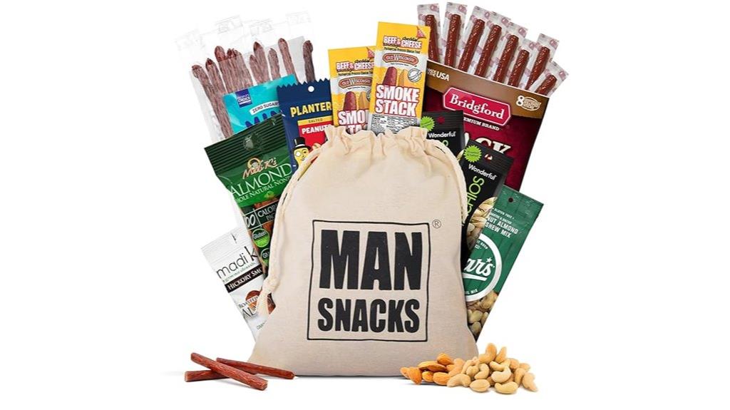 men s jerky nuts gift