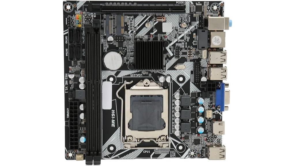 mini itx motherboard with m 2