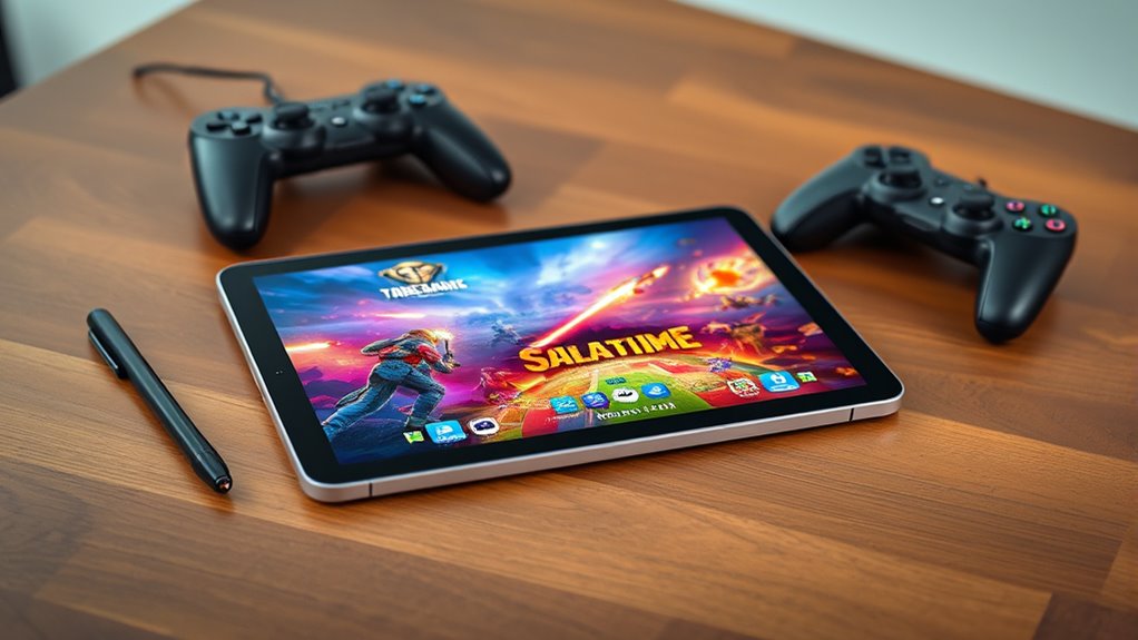 mobile gaming on tablets
