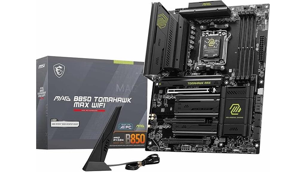 msi b850 tomahawk motherboard