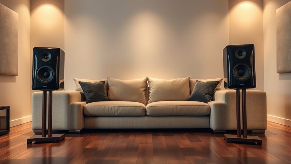 optimize speaker placement acoustics