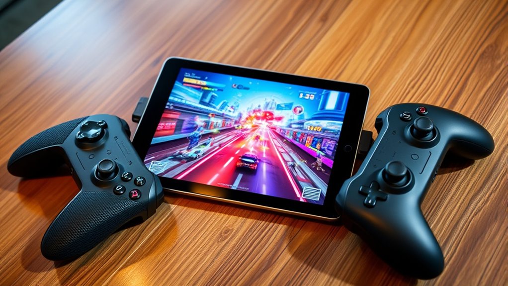 physical controllers offer precision