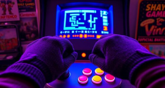 playing classic retro games