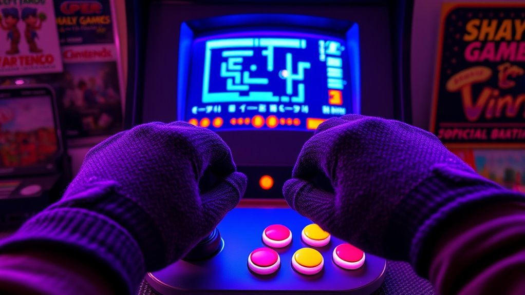 playing classic retro games