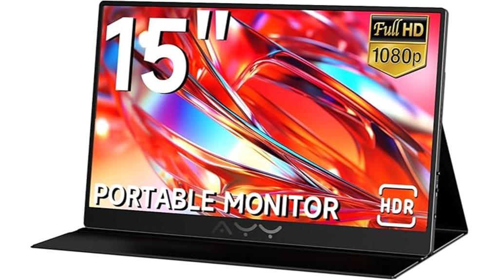 portable 15 inch fhd monitor