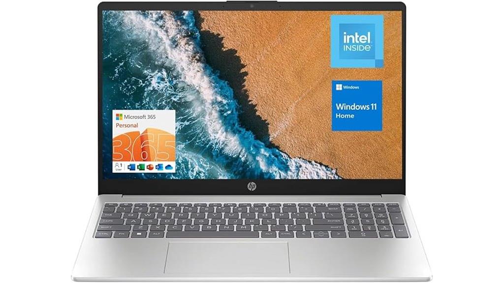 portable laptop with microsoft 365