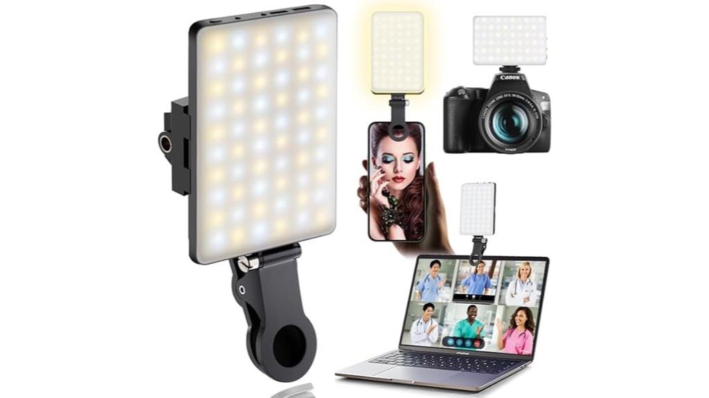 portable led selfie ring