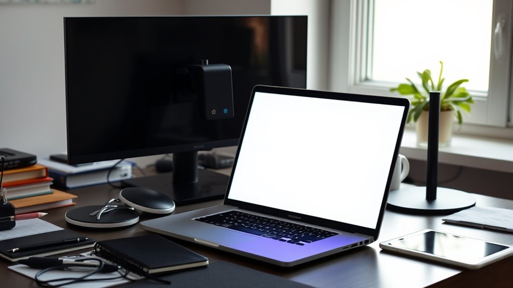 portable monitor setup challenges