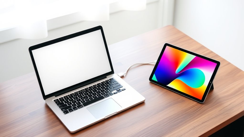 prepare devices for dual display