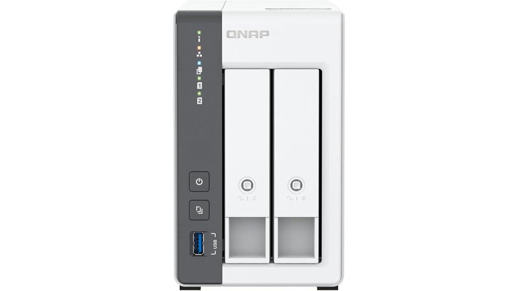 qnap two bay nas