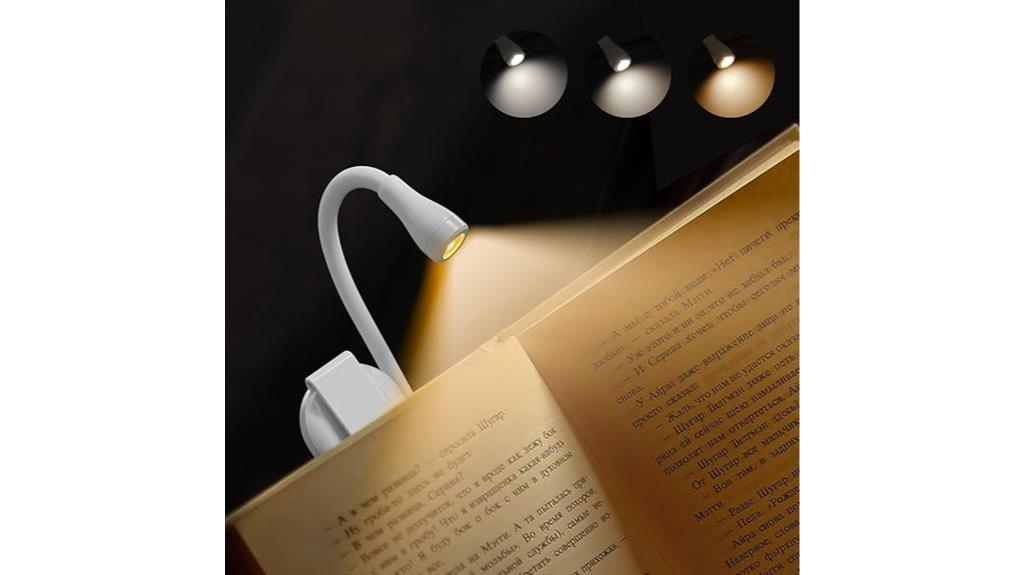 rechargeable clip on light