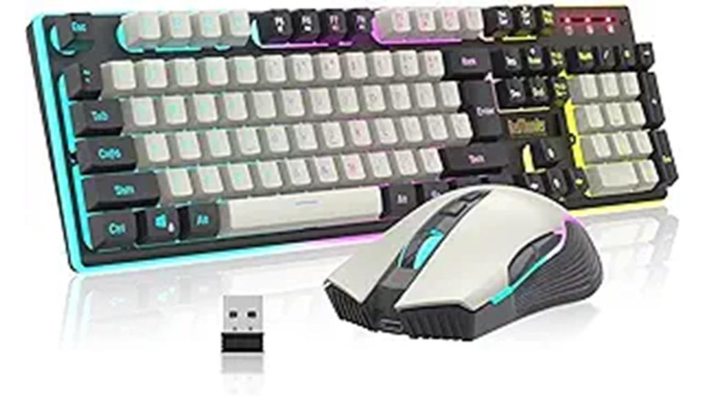 redthunder gaming keyboard combo