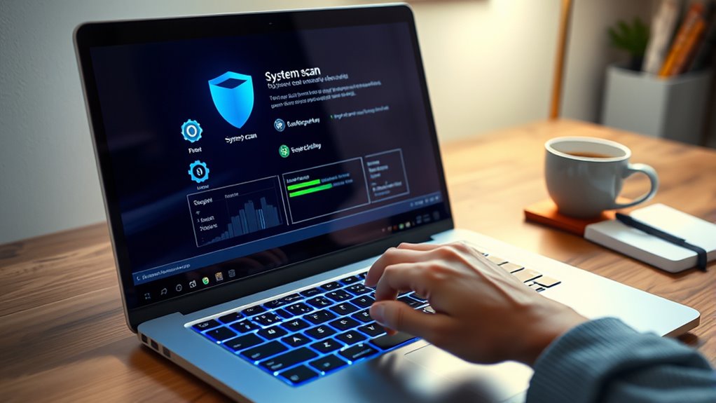 run comprehensive malware scans