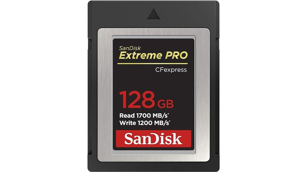 sandisk 128gb cfexpress card