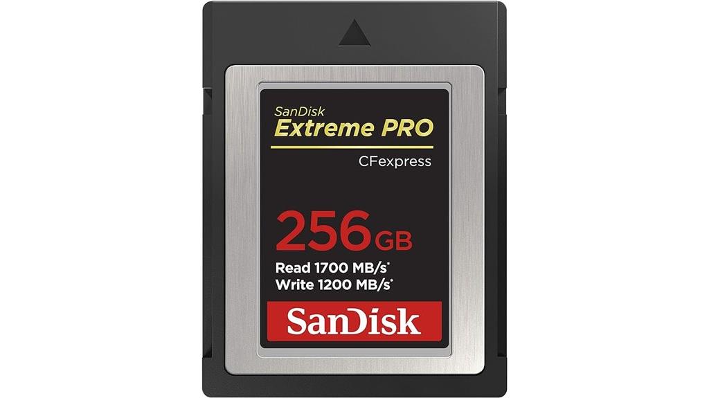 sandisk 256gb cfexpress card
