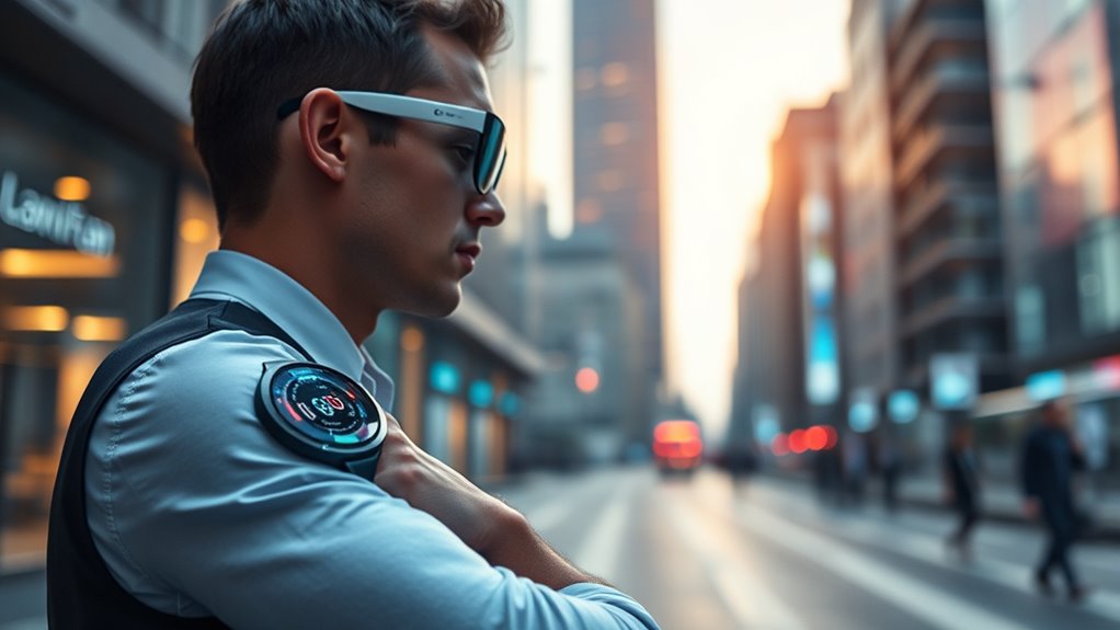 seamless gesture and display