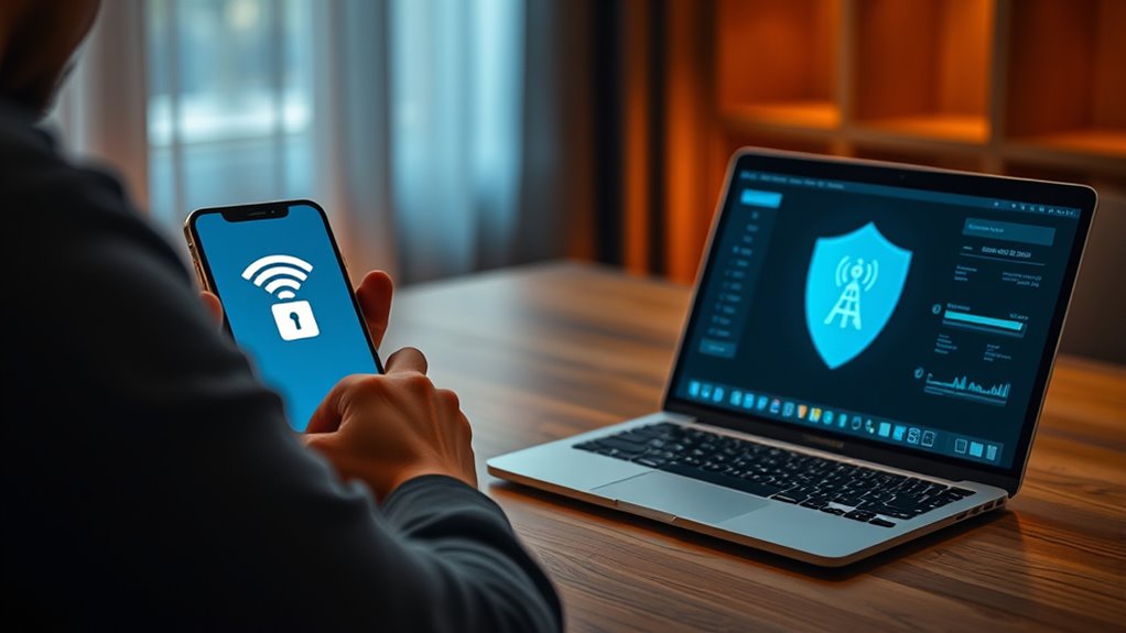 secure networks use vpn