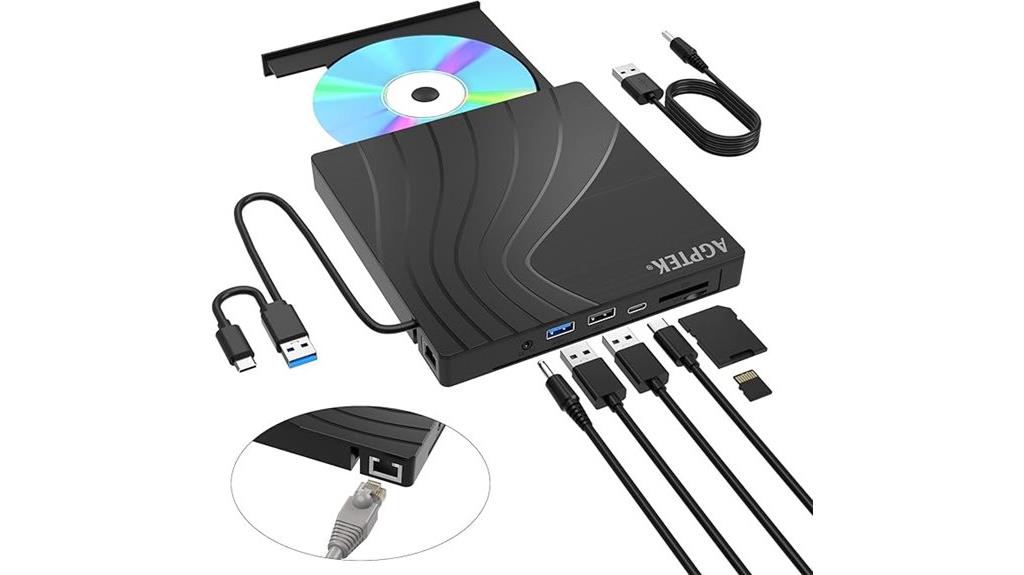 seven in one laptop drive