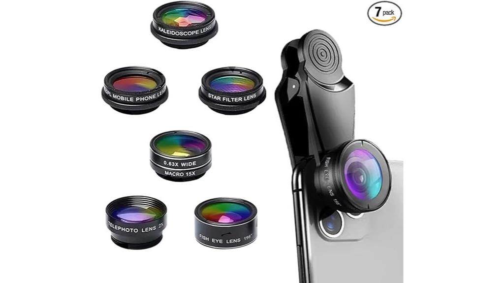 seven in one phone lens kit