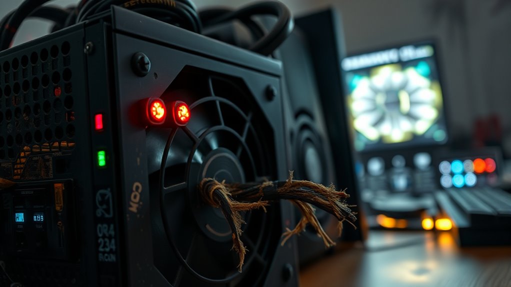 signs of power supply failure