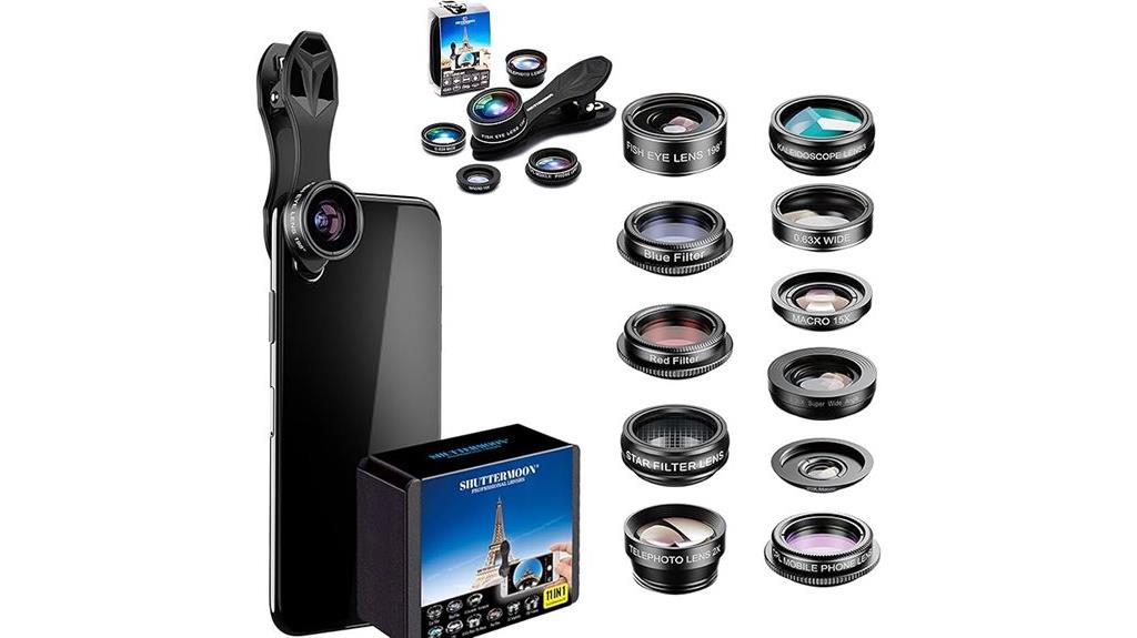 smartphone camera lens kit