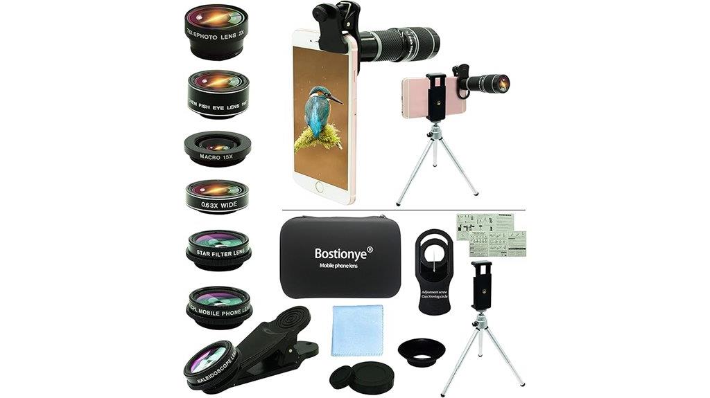 smartphone camera lens kit