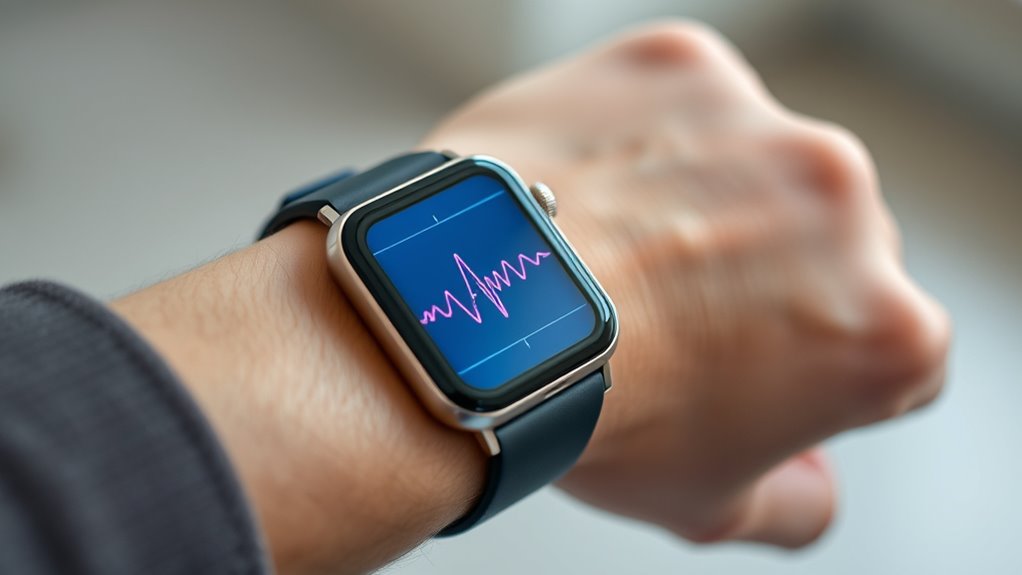smartwatch ecg electrical signals