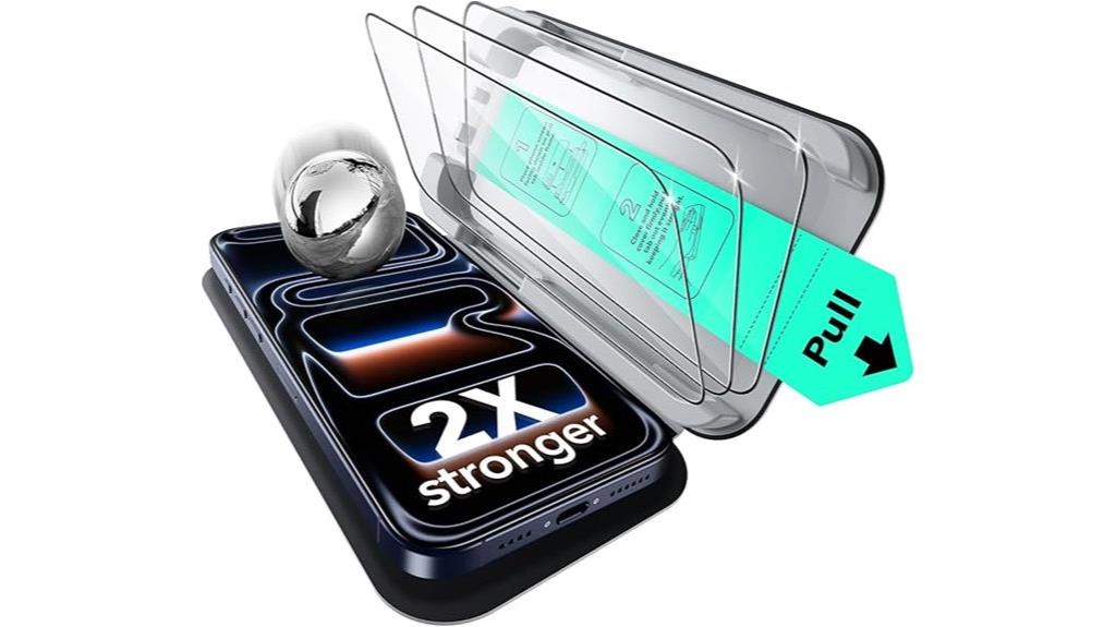 three pack screen protectors