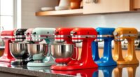 top kitchenaid mixer colors