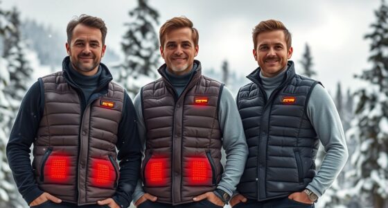 top men s heated vests