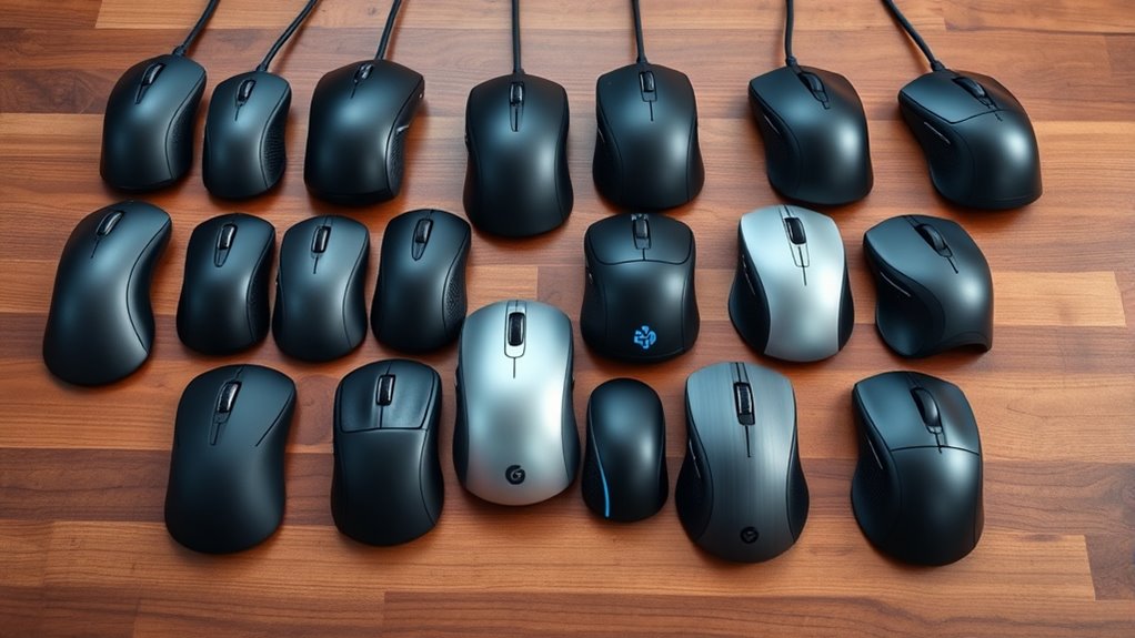 top vertical mouse picks