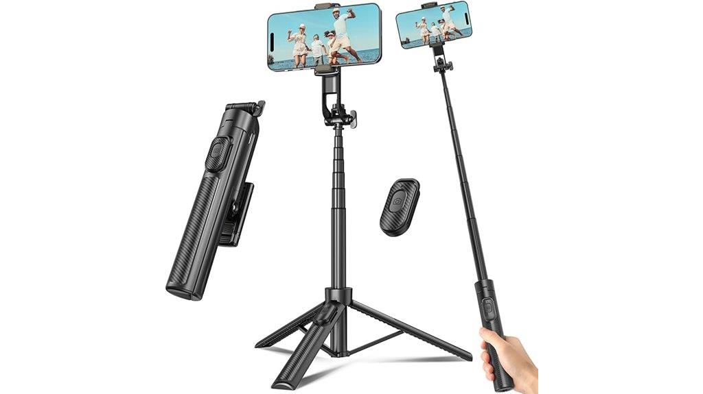 travel selfie stick tripod