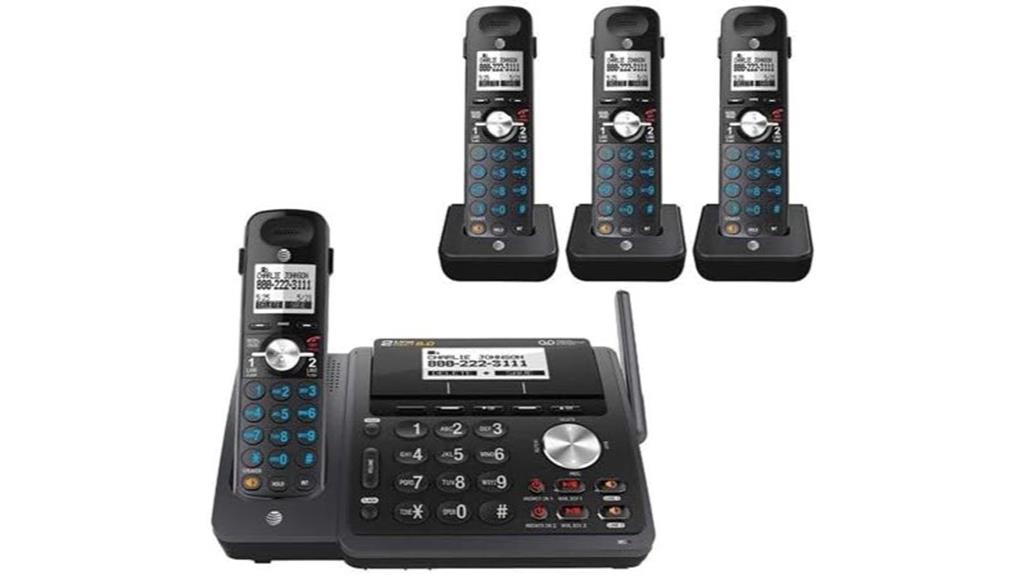 two line cordless answering system