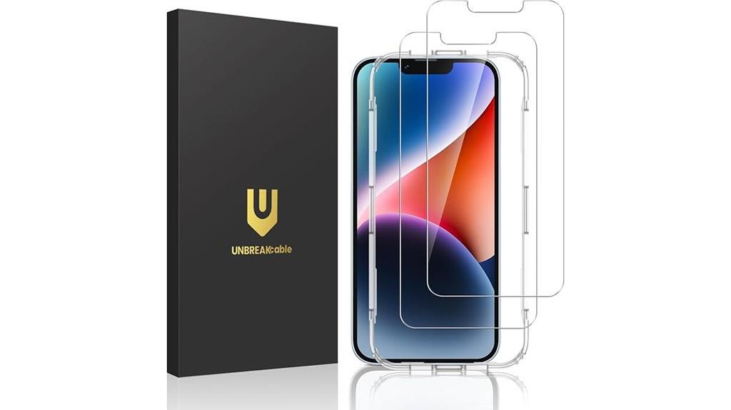 two pack iphone screen protectors