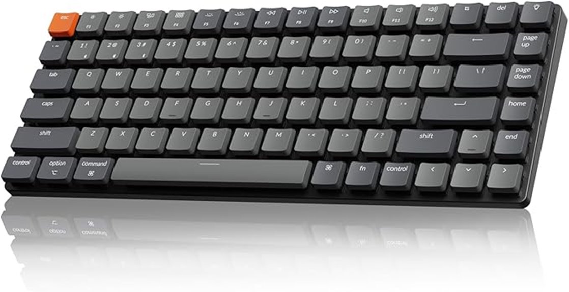 ultra slim wireless mechanical keyboard