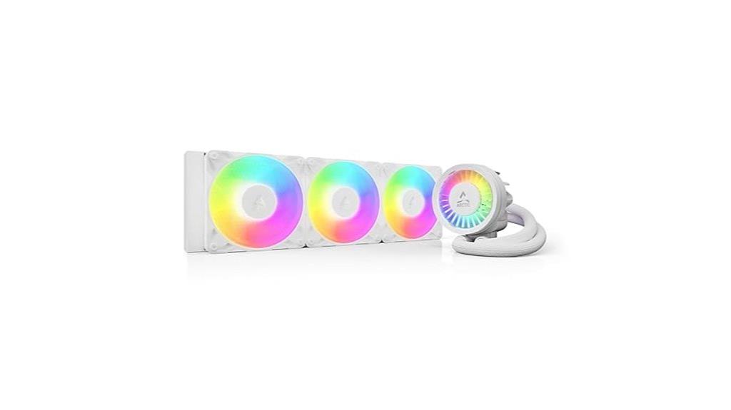 white aio cpu cooler