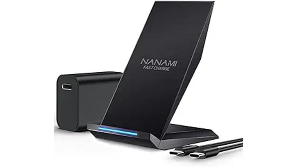 wireless charger with 20w adapter