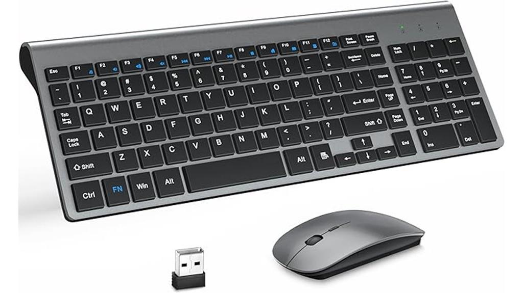 wireless keyboard mouse combo