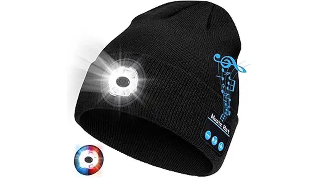 wireless led beanie